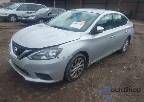 2018 Nissan Sentra Sv z USA, uszkodzony, nr VIN 3N1AB7AP5JY261475